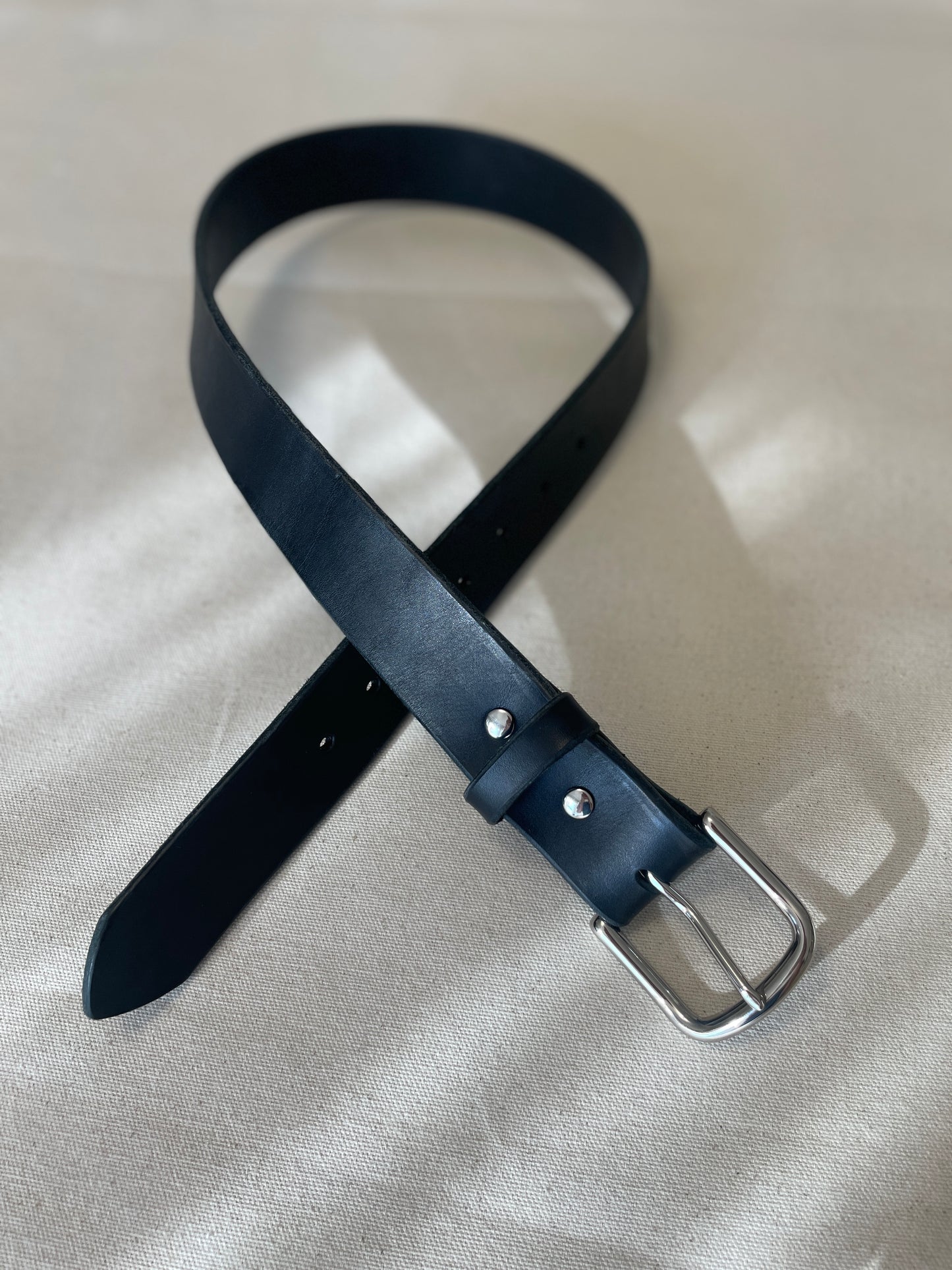 Leather Belt - Rich Black
