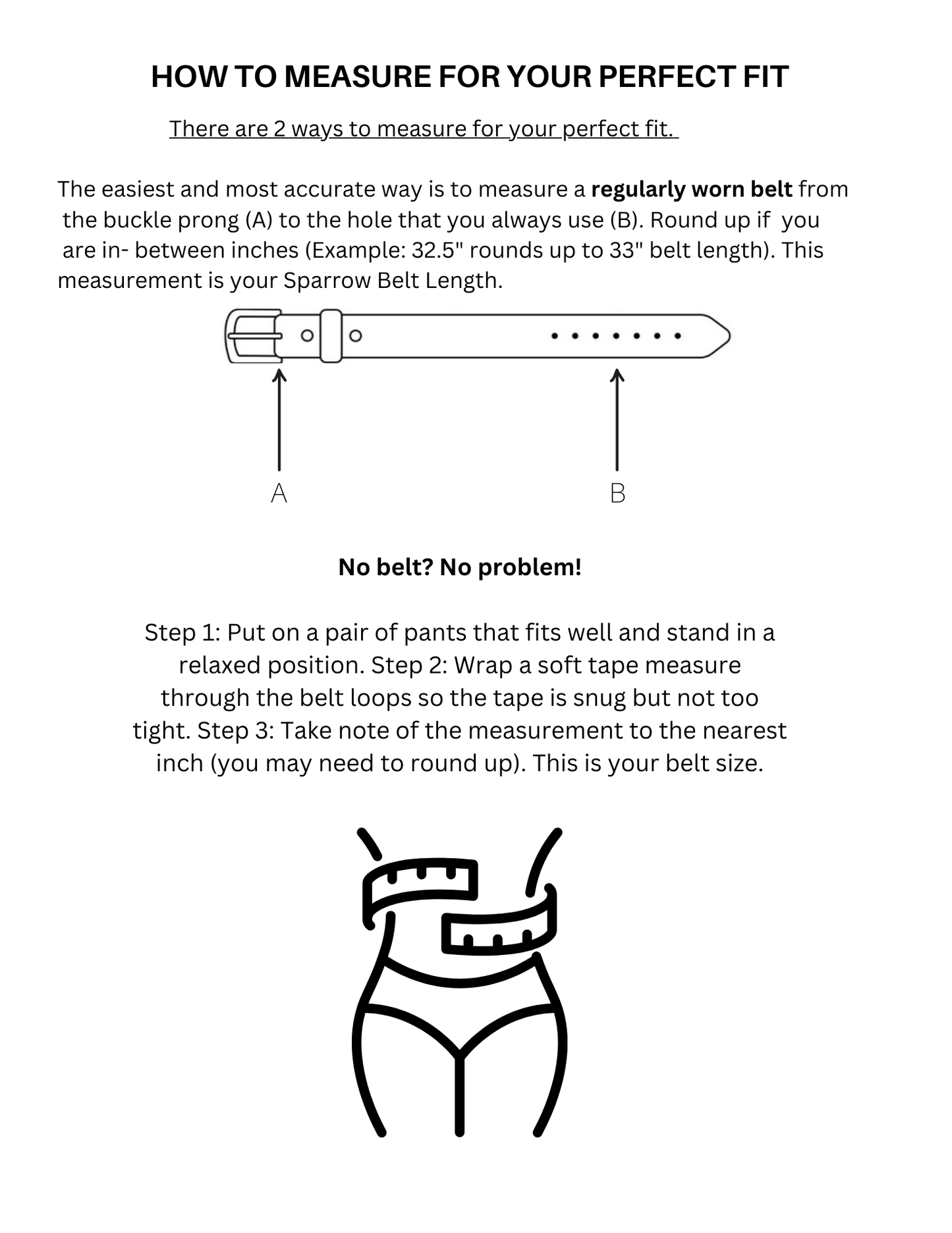 Leather Belt - Espresso