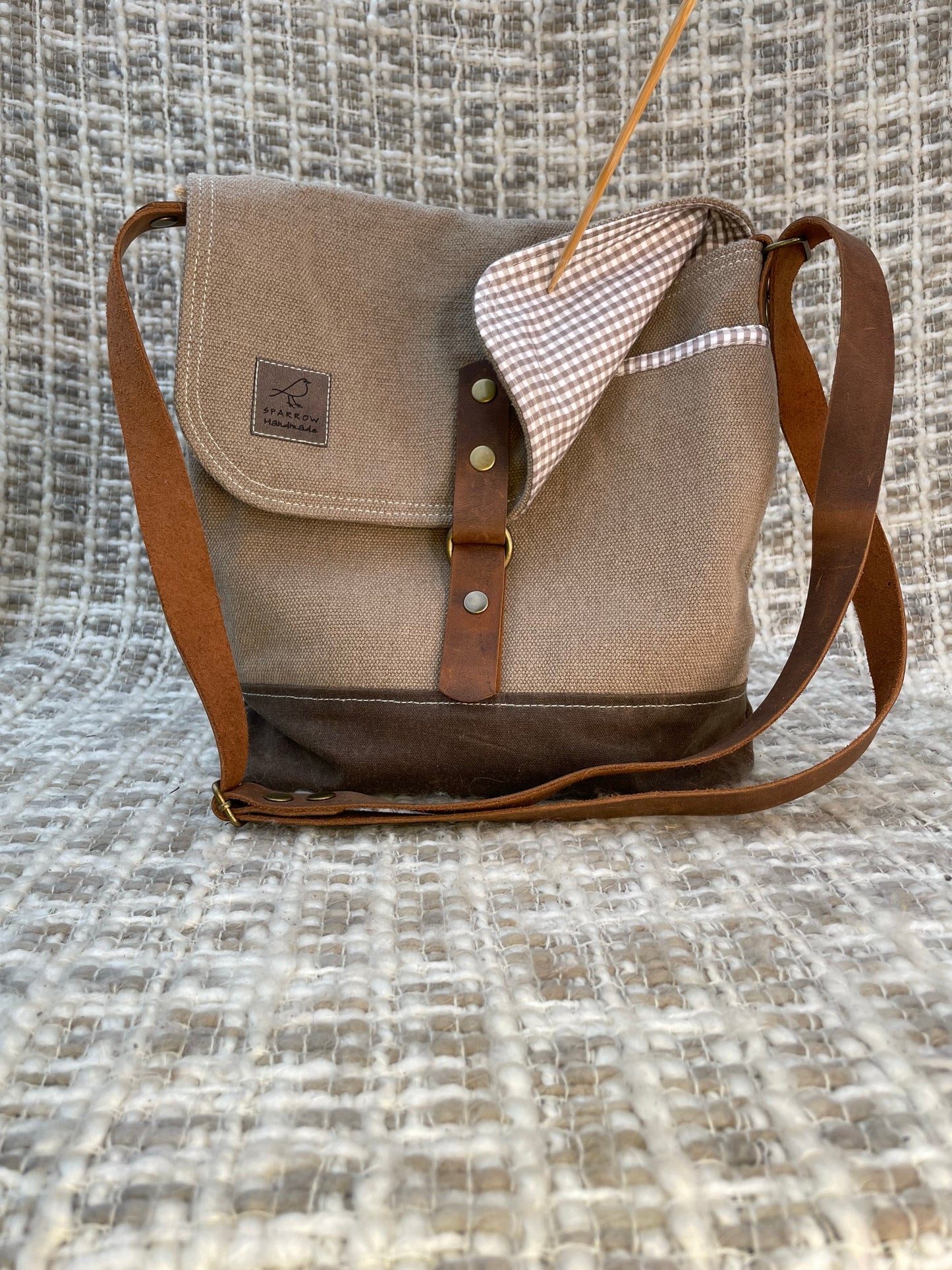 Pukka Messenger Crossbody Bag