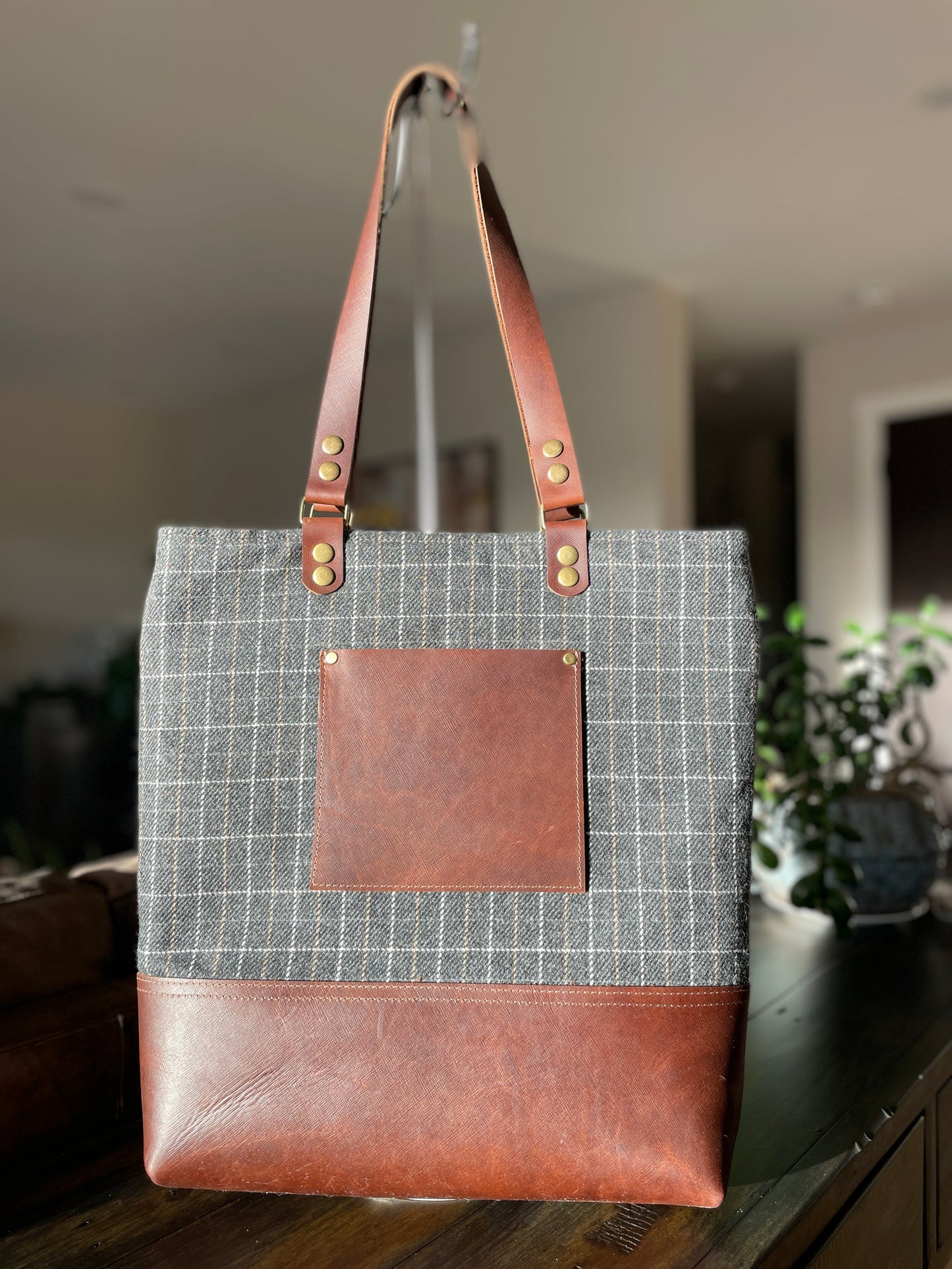Cabas zippé