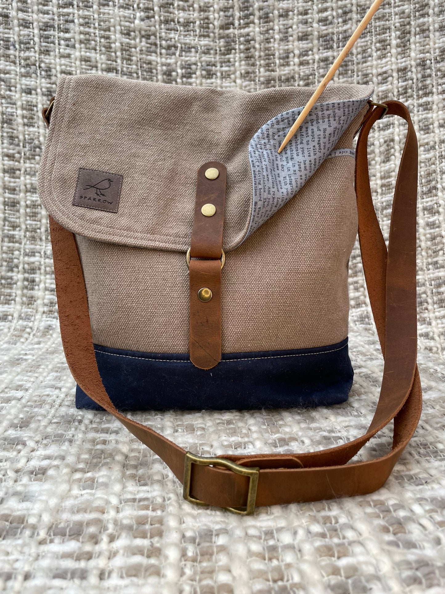 Pukka Messenger Crossbody Bag