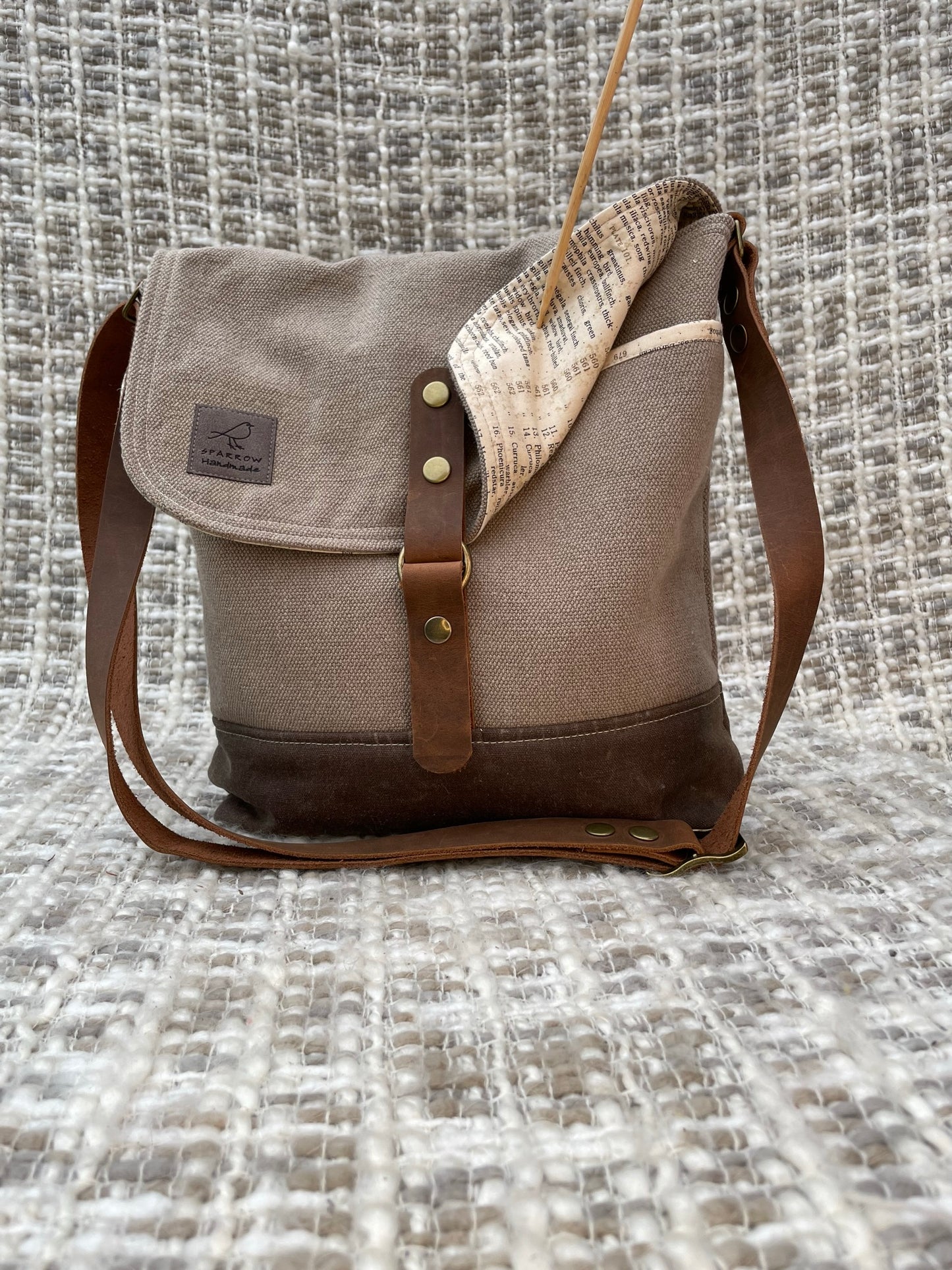 Pukka Messenger Crossbody Bag